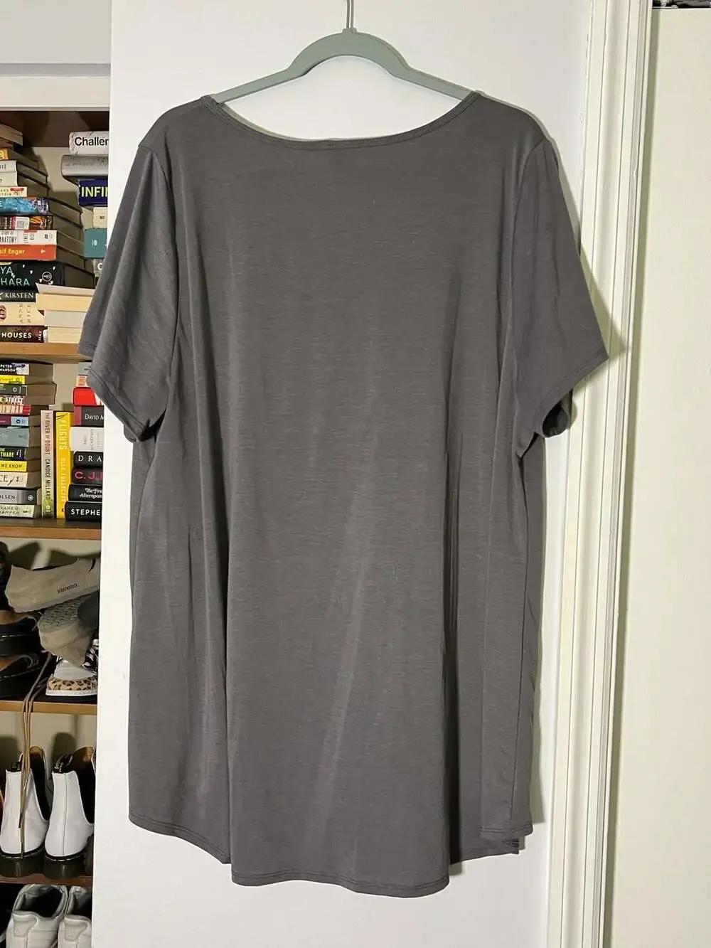 LuLaRoe The Nightmare Before Christmas Jack and Sally Graphic T-Shirt - Picture 2 of 4